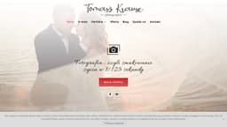 Podgląd strony internetowej fotografa