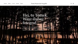Preview of the photographer's website