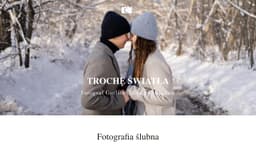 Preview of the photographer's website
