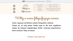 Preview of the photographer's website