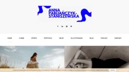 Podgląd strony internetowej fotografa