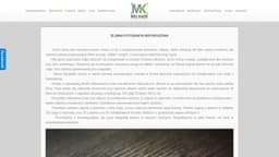Preview of the photographer's website