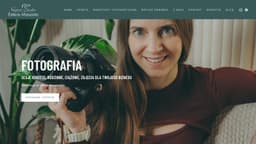Preview of the photographer's website
