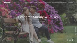 Preview of the photographer's website