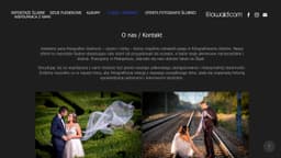 Podgląd strony internetowej fotografa