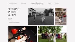 Preview of the photographer's website
