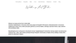 Preview of the photographer's website