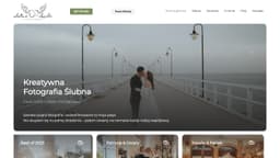 Preview of the photographer's website