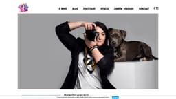 Preview of the photographer's website