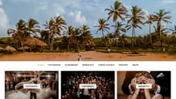 Preview of the photographer's website