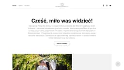 Podgląd strony internetowej fotografa