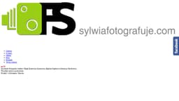 Preview of the photographer's website