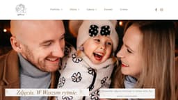 Preview of the photographer's website