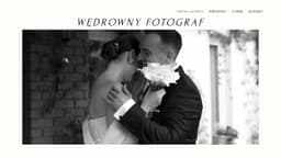 Podgląd strony internetowej fotografa