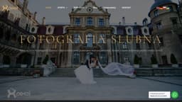 Podgląd strony internetowej fotografa