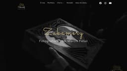 Preview of the photographer's website