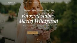 Preview of the photographer's website