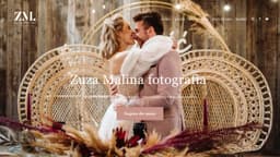 Preview of the photographer's website