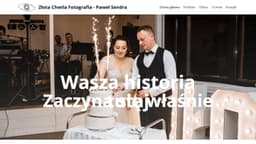 Preview of the photographer's website