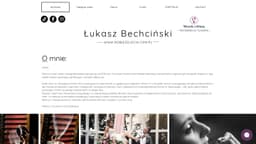 Podgląd strony internetowej fotografa