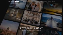 Preview of the photographer's website