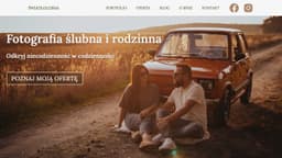 Podgląd strony internetowej fotografa