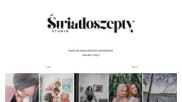 Preview of the photographer's website