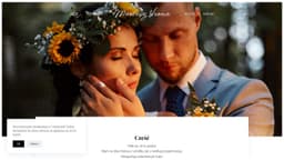 Preview of the photographer's website