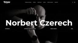 Preview of the photographer's website