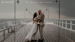 Preview of the photographer's website