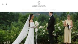 Preview of the photographer's website