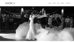 Preview of the photographer's website
