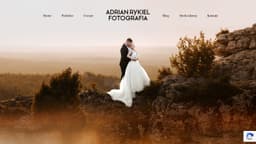 Preview of the photographer's website