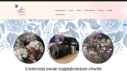 Preview of the photographer's website