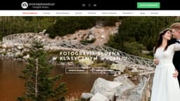 Preview of the photographer's website