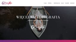 Podgląd strony internetowej fotografa