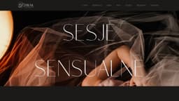 Preview of the photographer's website