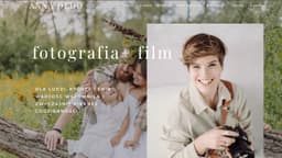 Podgląd strony internetowej fotografa