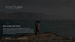 Preview of the photographer's website