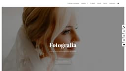 Preview of the photographer's website
