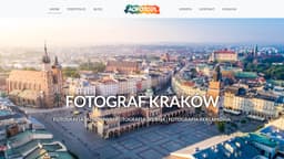 Podgląd strony internetowej fotografa