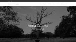 Preview of the photographer's website