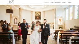Preview of the photographer's website