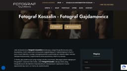 Preview of the photographer's website