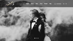 Preview of the photographer's website