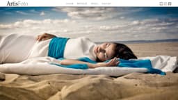 Preview of the photographer's website