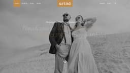 Preview of the photographer's website