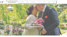 Preview of the photographer's website