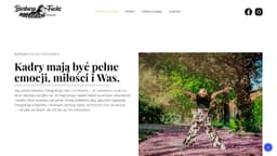 Preview of the photographer's website