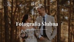 Preview of the photographer's website